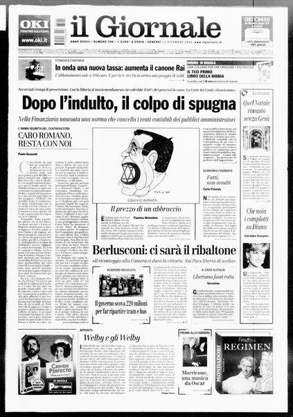 Il giornale : quotidiano del mattino